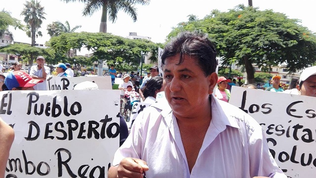 Chimbote: Pobladores de Tamborreal Antiguo y Tamborreal Nuevo exigen construcción de puente