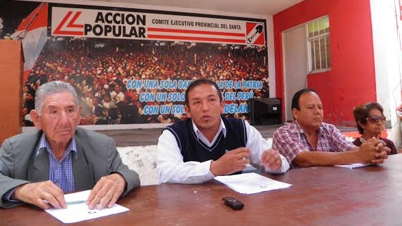 Dirigentes de  Acción Popular niegan que estén respaldando a candidato Narváez Soto