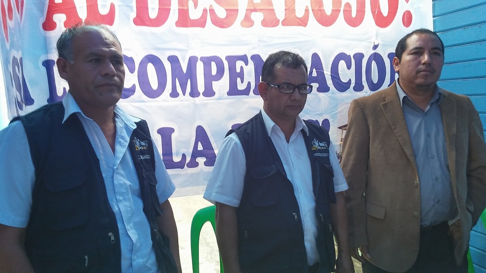 Chimbote: comerciantes de "El Ferrocarril" reiteran su posición de no permitir ser desalojados