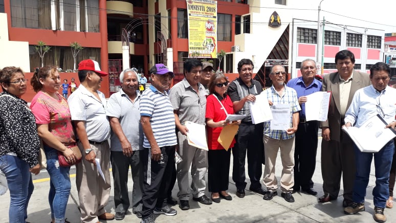 Chimbote: dirigentes de siete pueblos exigen agilizar obras del presupuesto participativo