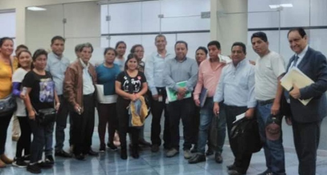 Dirigentes de pueblos del sur de Nuevo Chimbote reciben información sobre planta de tratamiento de agua