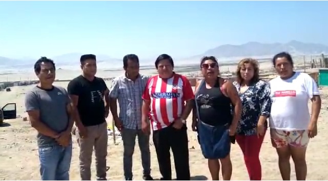 Vecinos de las 217 hectáreas en Nuevo Chimbote reclaman agua y víveres a las autoridades que les pidieron el voto