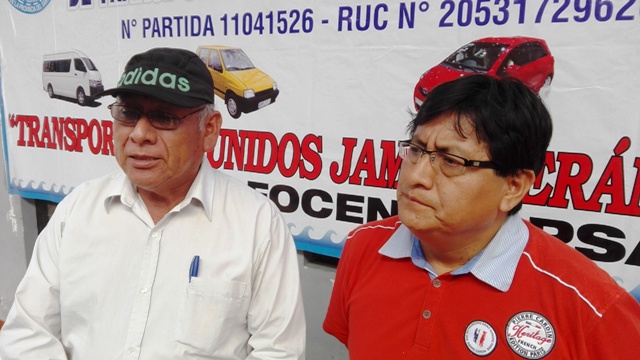 Gerentes de 43 empresas de transportes acuerdan realizar plantón en Chimbote el 20 de mayo