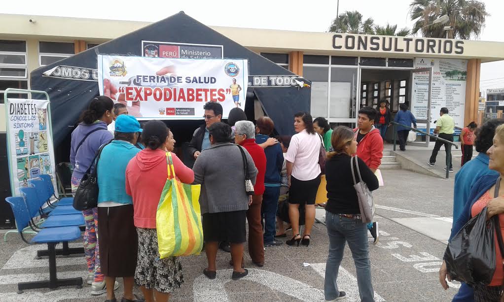 Hospital realiza actividades de sensibilización por el “Día Mundial contra la Diabetes”