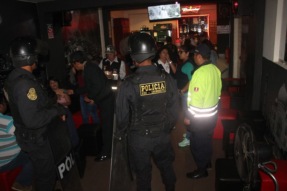 Chimbote: autoridades del Codisec inspeccionan locales nocturnos considerados de ‘alto riesgo’