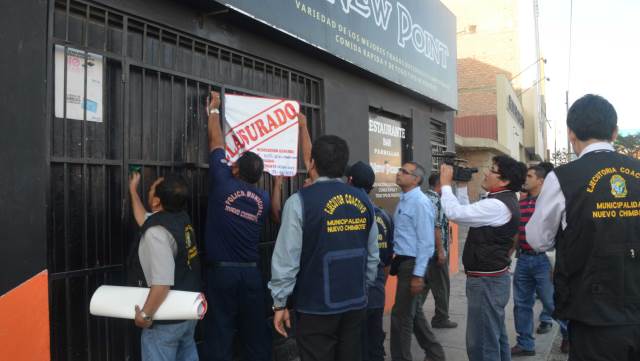 Nuevo Chimbote: clausuran definitivamente discoteca New Point