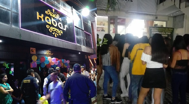 Autoridades intervienen discoteca de Chimbote y hallan a 30 menores consumiendo bebidas alcohólicas