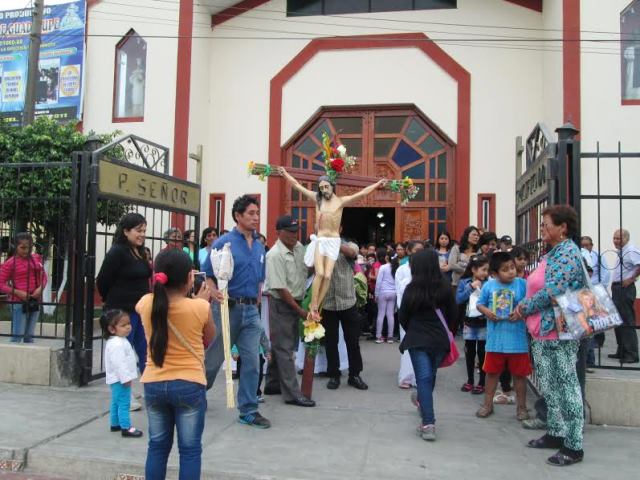 Imagen de Cristo Peregrino visita el valle de Santa