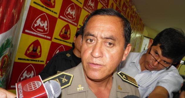 Separan temporalmente al jefe policial de Chimbote por proceso disciplinario