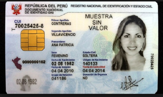 Al finalizar este año dos millones de peruanos tendrán DNI electrónico 