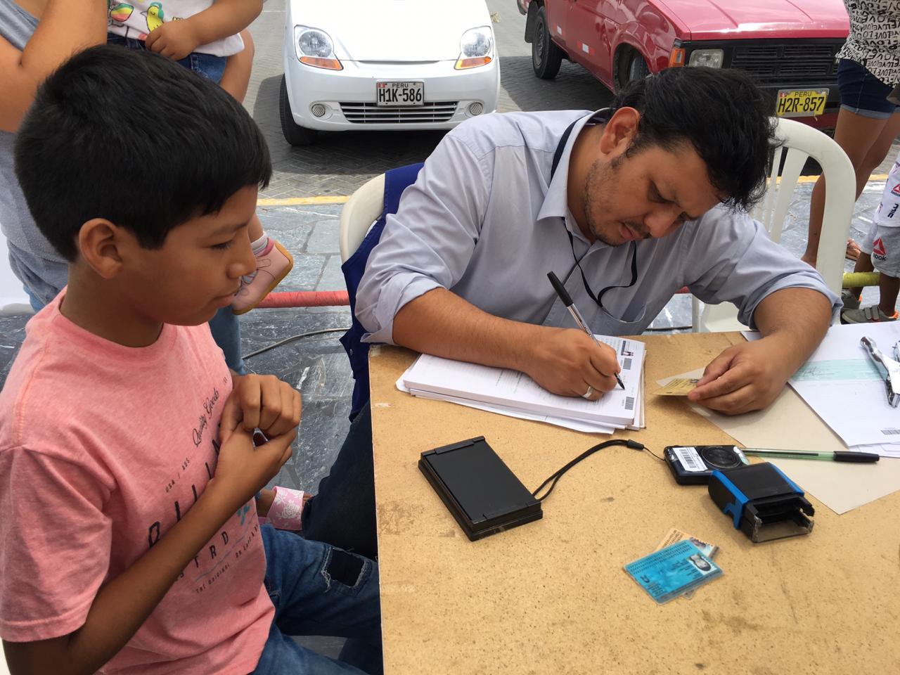 Nuevo Chimbote: Más de 800 personas beneficiadas con  “Campaña DNI gratis”