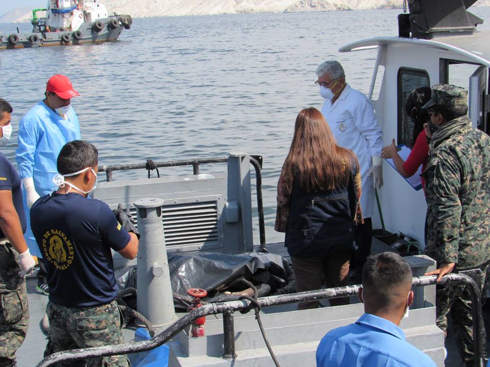Chimbote: Hallan cuerpo de otros dos pescadores desaparecidos en altamar