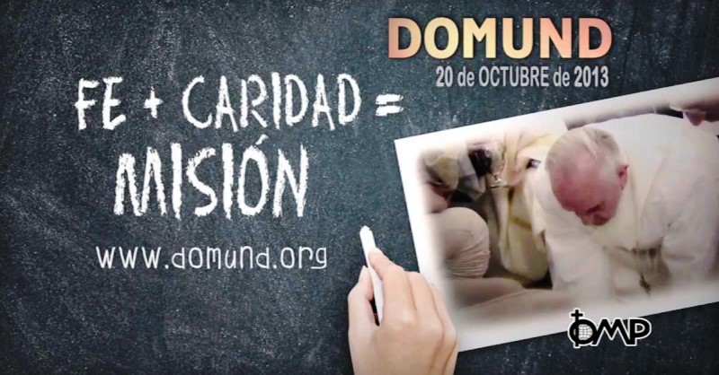 Colecta Domund a favor de las misiones es el 20, 24 y 25 de octubre