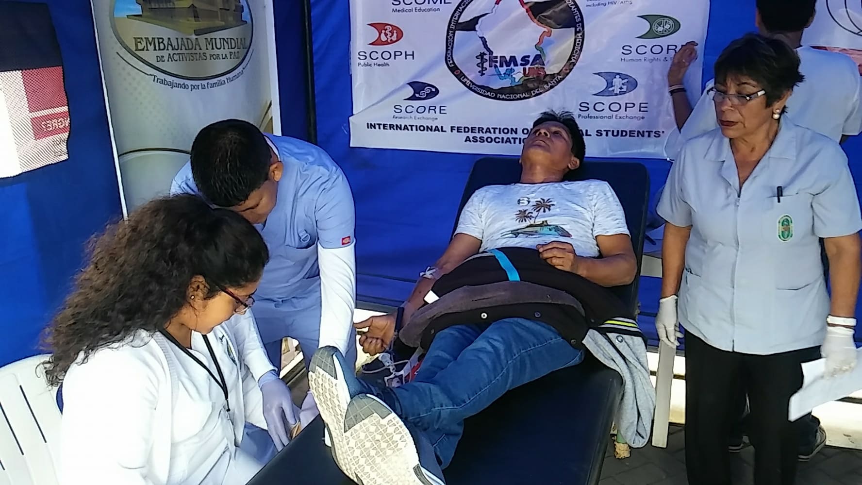 Lamentan escasa participación de chimbotanos para donar sangre