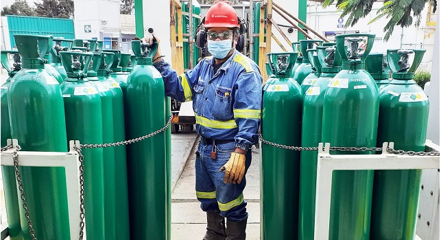 Siderperú dona oxígeno al Hospital de apoyo San Ignacio de Casma