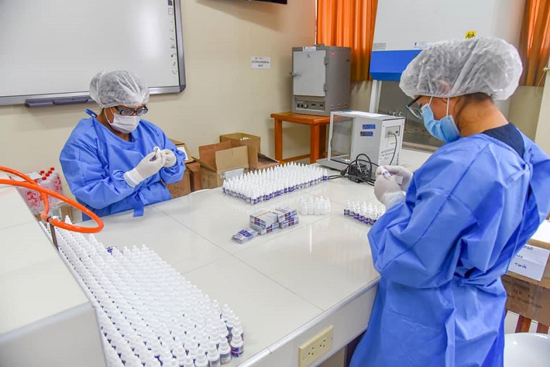Se elaboran más de 54 mil dosis de ivermectina para distribución en la zona sierra de Áncash