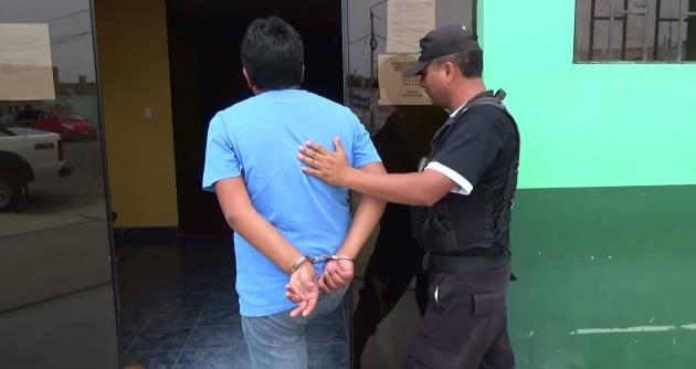 Cayó escurridizo vendedor de drogas en la zona “La Ladrillera” en Nuevo Chimbote