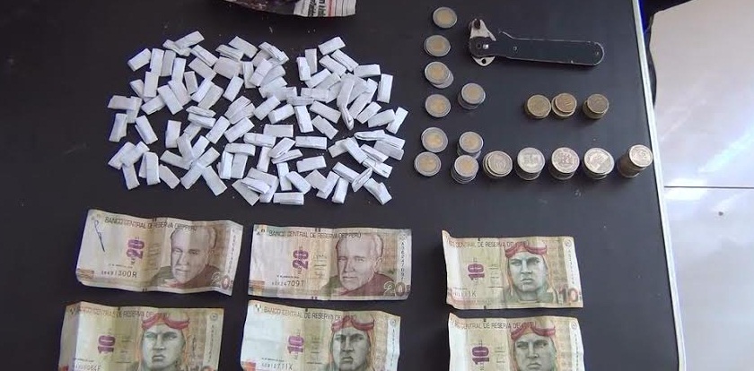 Capturan a presunto microcomercializador de droga cerca a la UNS