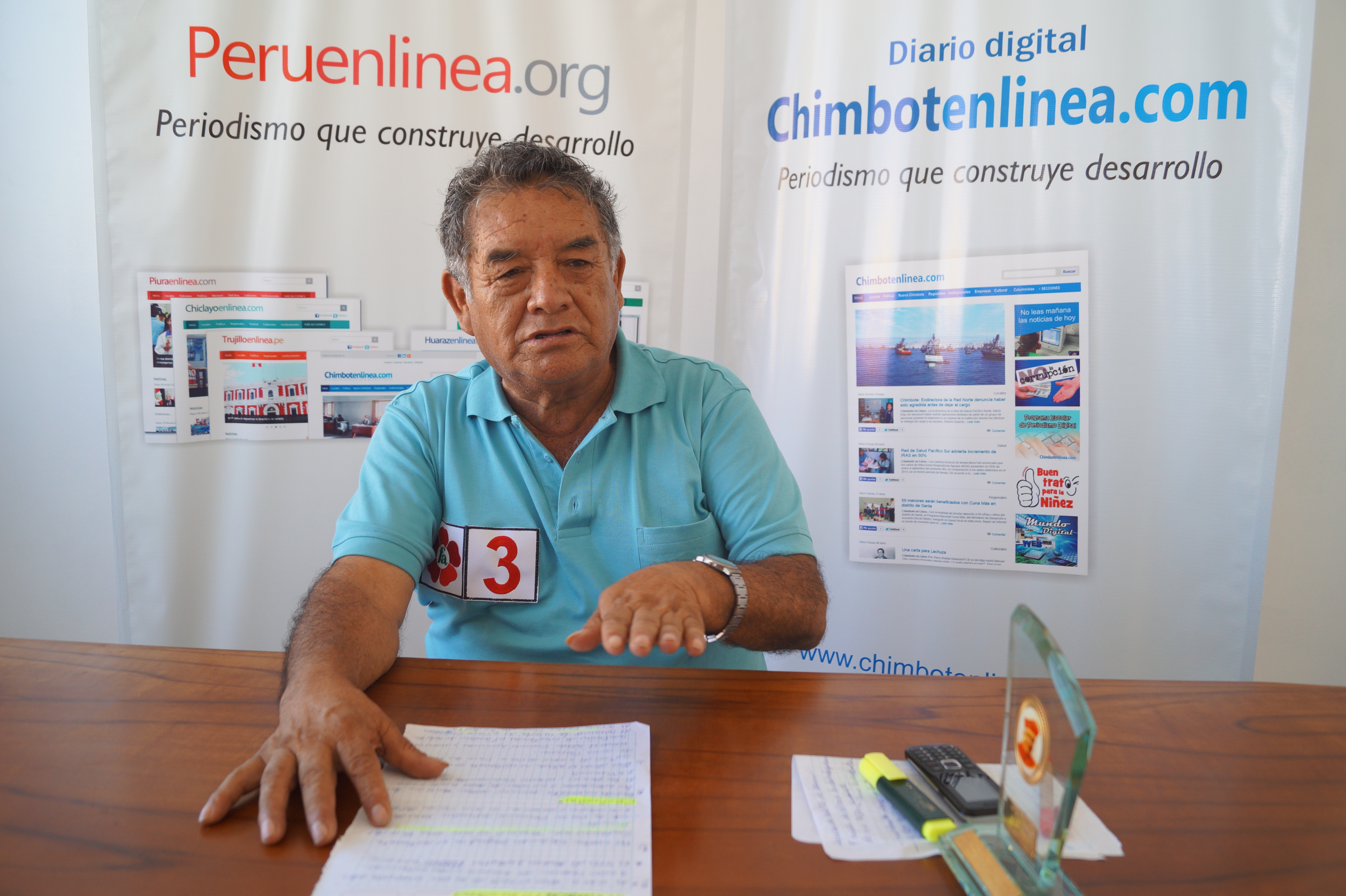 Javier Castro: “Me molesta que ningún candidato haya planteado el problema de la pesca” 