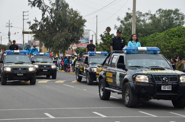 Refuerzan seguridad ciudadana en Nuevo Chimbote ante próximas Fiestas Patrias
