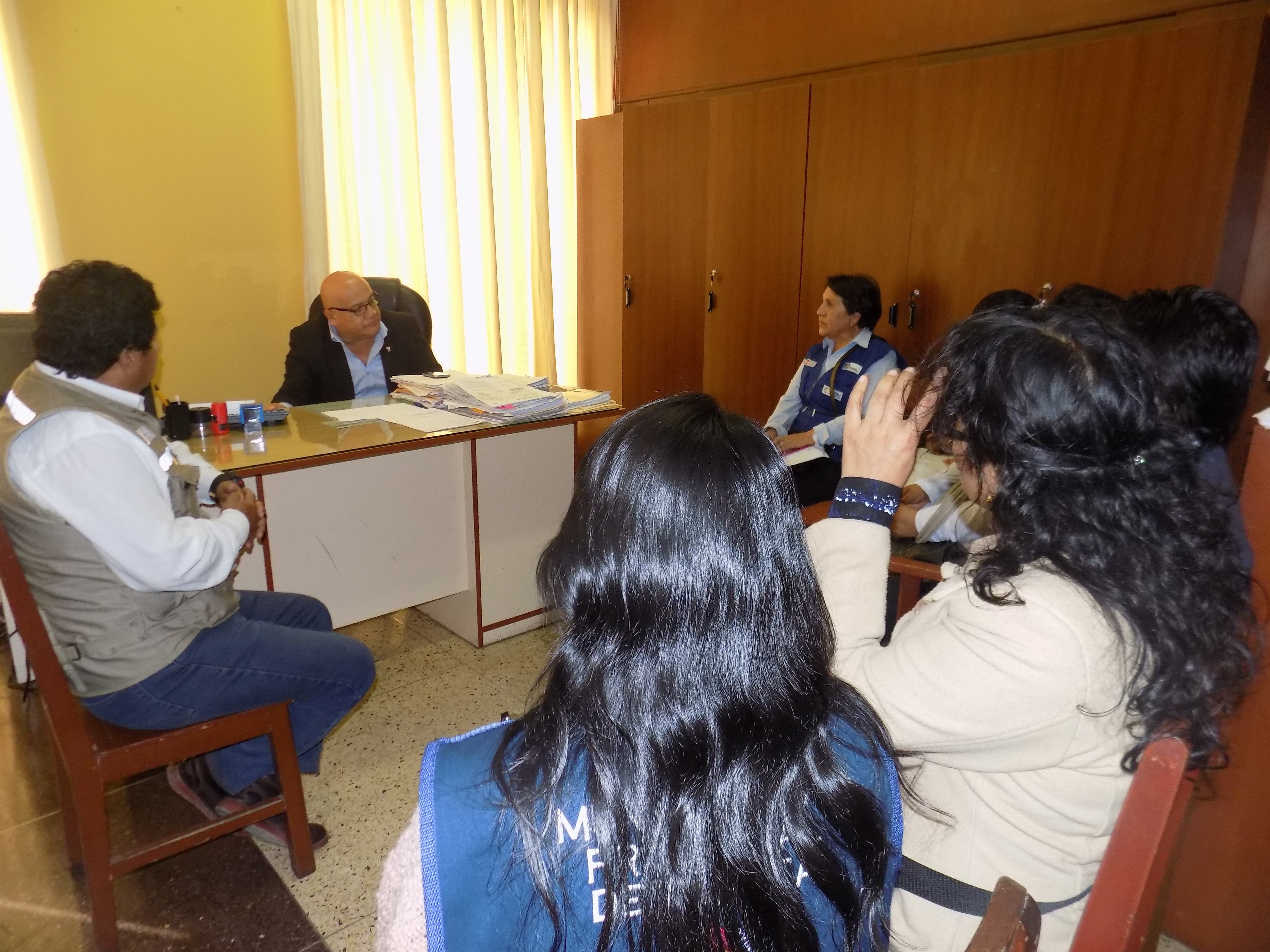 Autoridades de la MPS  y del sector salud aprueban presupuesto para la lucha contra el dengue