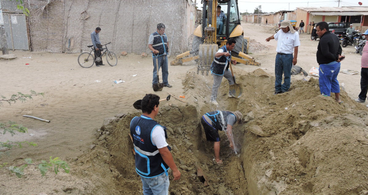 Nuevo Chimbote: detectan 200 conexiones clandestinas en María Estrella del Mar