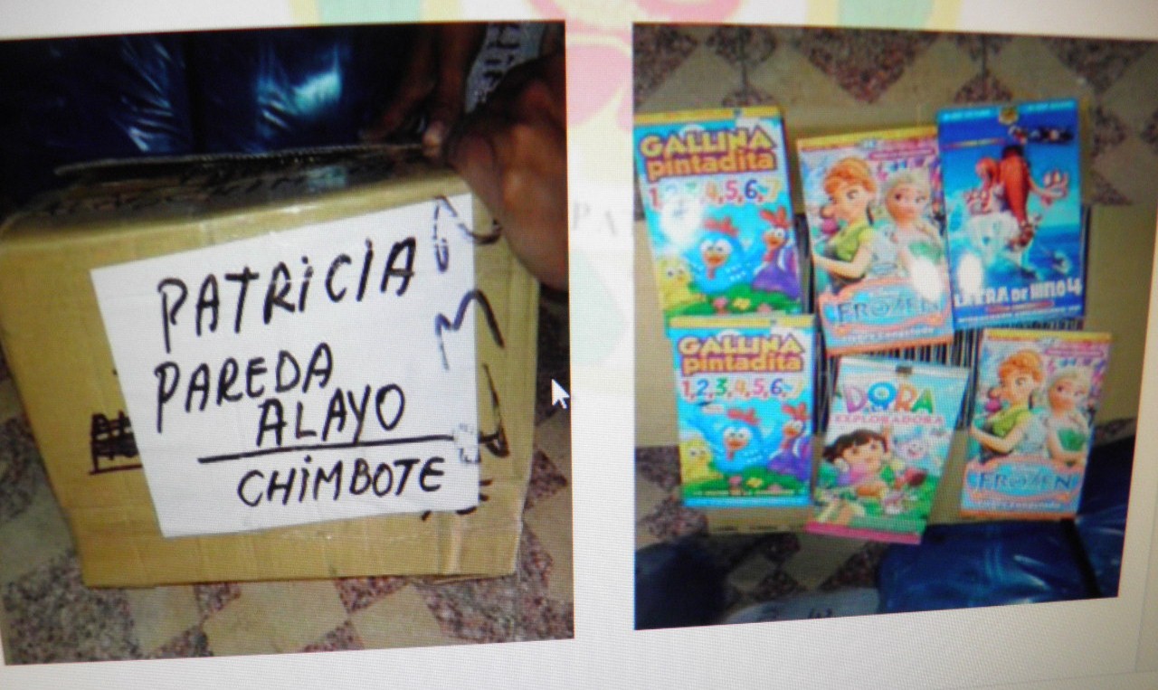 Chimbote: Incautan una caja con discos de DVD valorizado en más de 5 mil soles 
