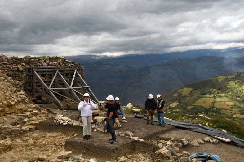 Ministerio de Cultura alcanza 78% de avance en la recuperación de un muro de Kuélap que colapsó en el 2022