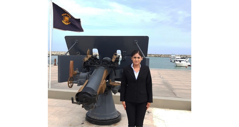 Egresada de la UCV se incorporó a la Marina de Guerra como oficial asimilada