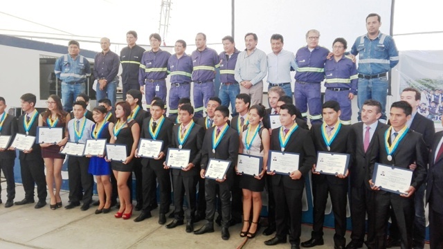 Chimbote: 67 profesionales técnicos egresaron del Technical School de Siderperú 