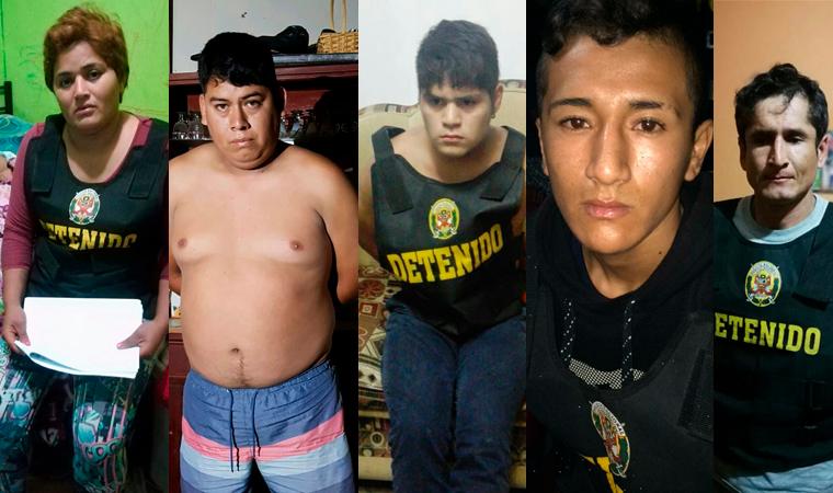 Caen 23 integrantes de “El Nuevo Dragón Rojo” en megaoperativo realizado en La Libertad y Chimbote