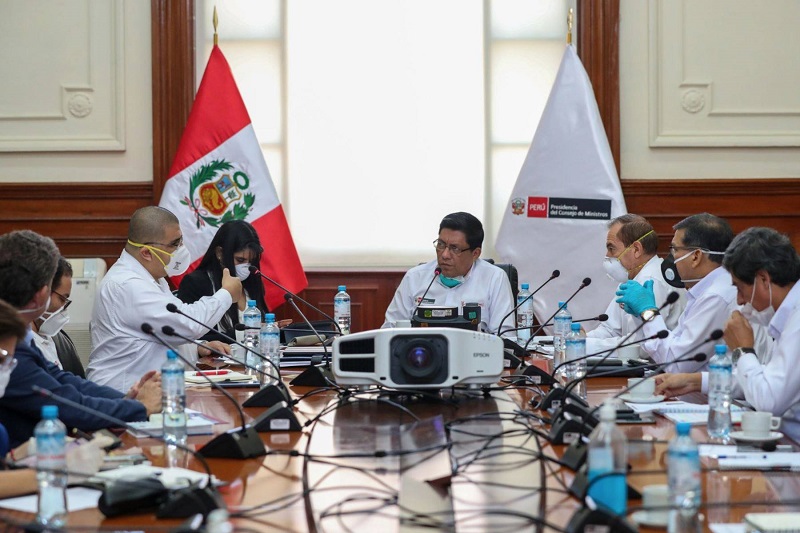 Ministro Zeballos: “El trabajo es permanente y articulado contra la pandemia”