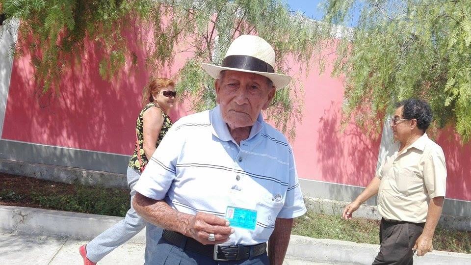 Don José Beltran, el elector más longevo de Chimbote