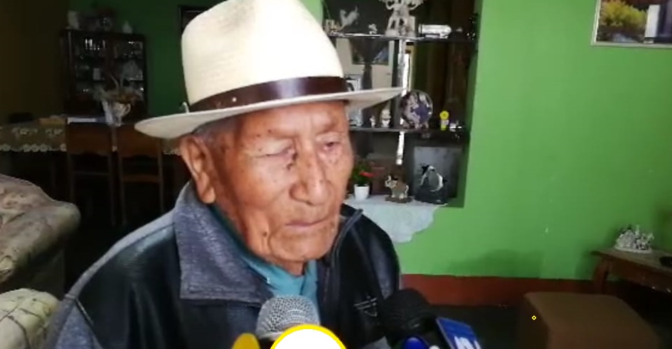 Elector más longevo de Chimbote cumple con su deber cívico desde hace 84 años