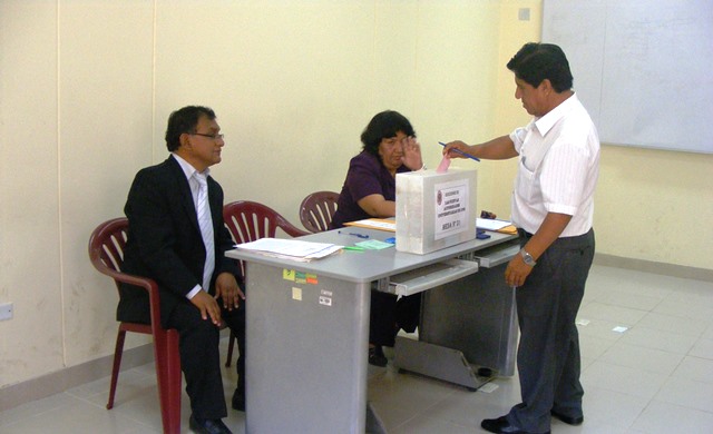 Solo 62 docentes participaron en elecciones de segunda vuelta en Universidad del Santa