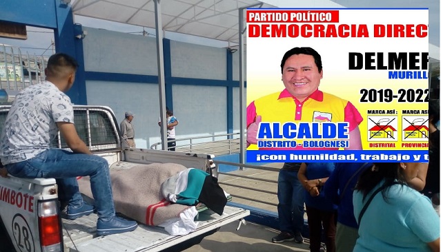 Candidato causa la muerte de elector porque no votó por él en el distrito Bolognesi (Pallasca)