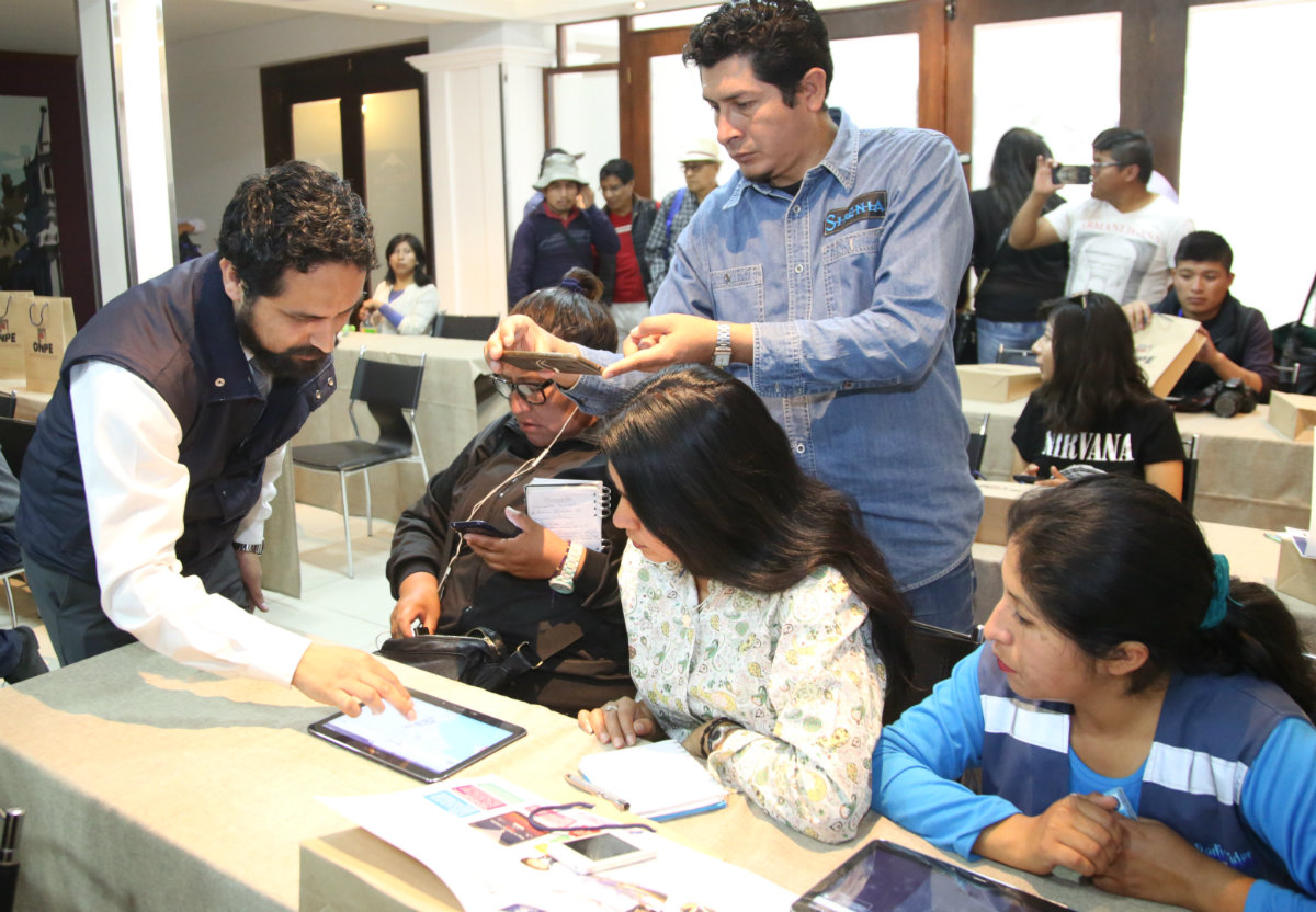 Más de 94 mil electores escogieron su local de votación en cuatro ciudades del país