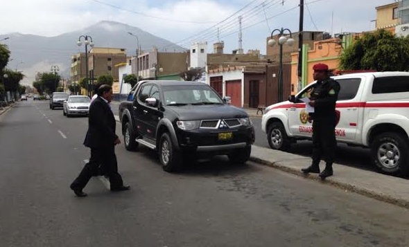   Camioneta que utilizaba Arroyo Guevara fue embargada por deuda