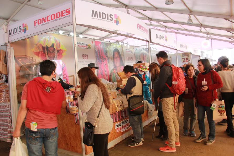 Emprendedores de Haku Wiñay lograron ventas de más de S/ 70 mil en feria Mistura