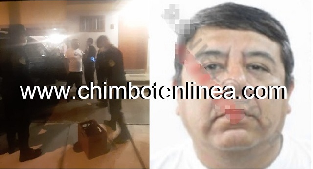  Empresario llama “tombos muertos de hambre” y agrede a policías en Chimbote