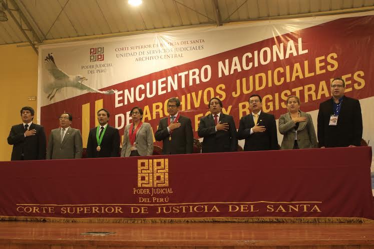 Se inició el II Encuentro Nacional de Archivos Judiciales, notariales y registrales