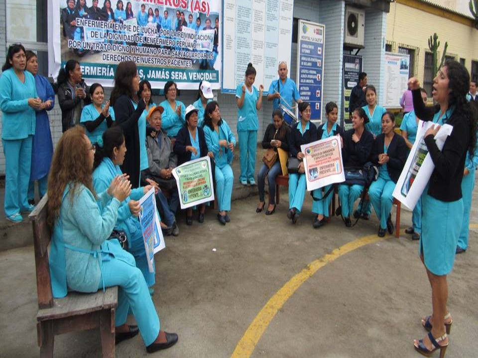 Chimbote: enfermeras de “La Caleta” realizarán un plantón de cuatro horas este 12 de octubre