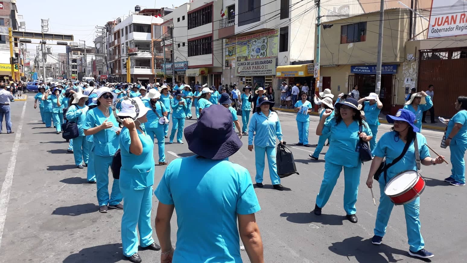 Chimbote: enfermeras de La Caleta, Regional y Red de Salud Norte exigen que se atienda sus demandas
