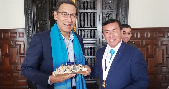 Decano del Colegio Regional de Enfermería en Áncash participa en reunión con presidente Martín Vizcarra
