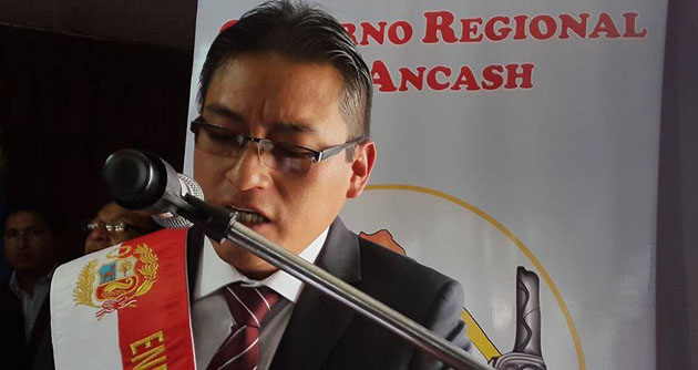 Presidente regional encargado de Áncash es investigado por Fiscalía