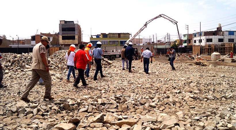 Chimbote: obras de enrocado y campo deportivo en Miramar continúan sin mayores retrasos 