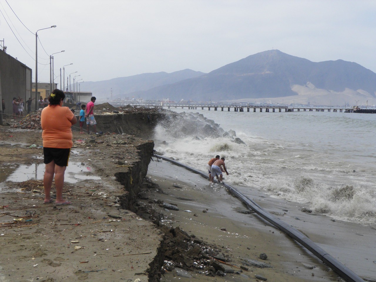 Chimbote: A mediados de año ejecutarán tramo de enrocado en la zona costera 