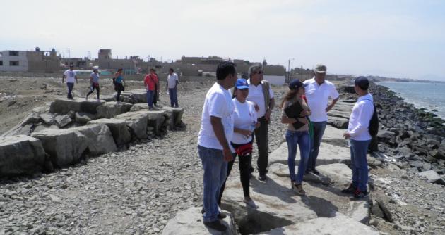 Chimbote: a fin de mes convocarán a licitación la obra de enrocado en "Miramar Bajo"