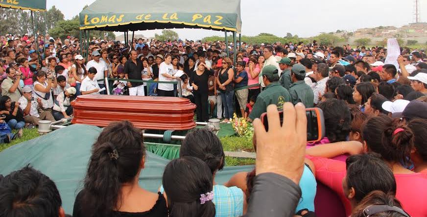 Una multitud acompañó a Ezequiel Nolasco a su última morada