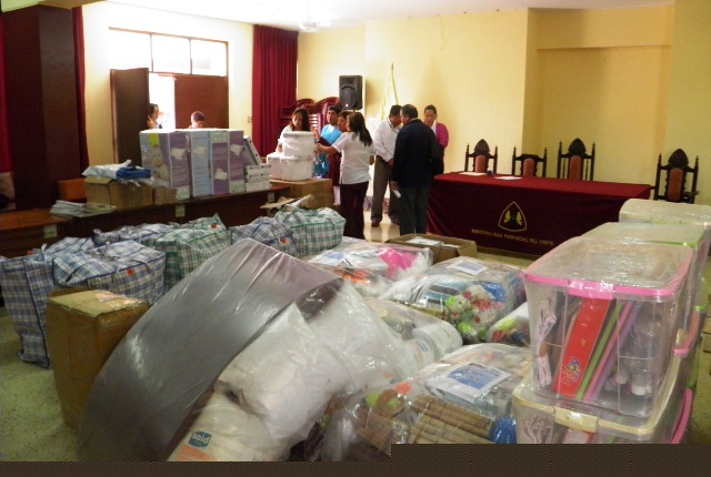 Más de 3 mil niños y gestantes fueron beneficiados con material para evaluación médica